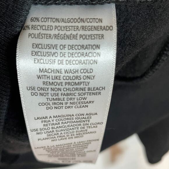 Calvin Klein Women's Logo Crewneck Sweatshirt - black XS - Picture 7 of 7